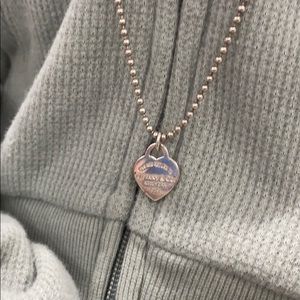 Tiffany Heart Tag Pendant